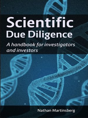 cover image of Scientific Due Diligence